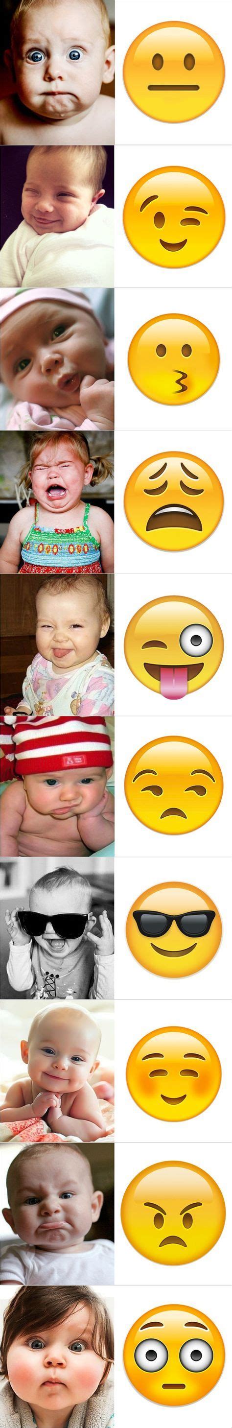 These 10 Babies Will Show You The Correct Expression Of Emojis Funny