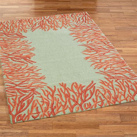 We've got area rugs, accent rugs and more. Orange Coral Reef Indoor Outdoor Area Rugs