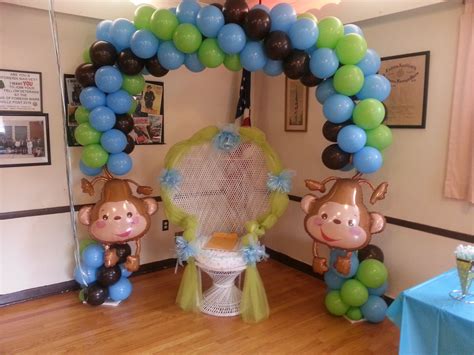 For a monkey baby shower, decorations can be limitless with the right kind of inspiration. Pin by The Balloon Boss on Kids Designs | Monkey baby ...