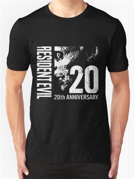 Resident Evil 20th Anniversary With Anniversary Text T