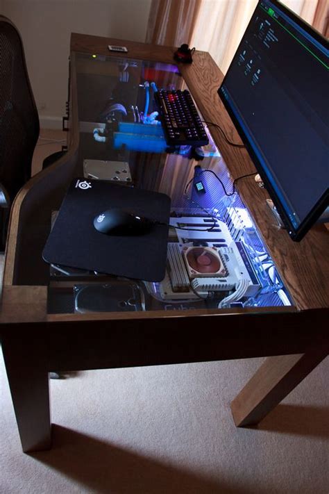 A desk with an elevated stand for your monitor and it however, this will all be worth it as the desk is extremely durable and offers a lot to the ultimate. Pin on gaming computer