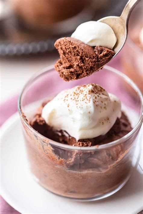 Easy Chocolate Mousse Recipe Made In 15 Minutes Baking A Moment
