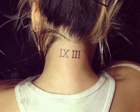Hi, i just noticed a hump on the back of my daughters neck at the base. 35 Splendid Back of Neck Tattoo Designs