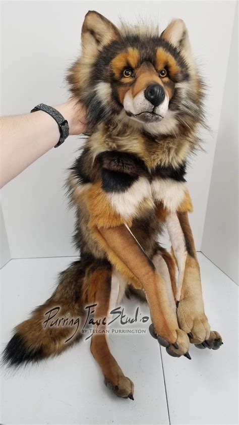 Plush Animals Cute Animals Wolf Plush Realistic Stuffed Animals
