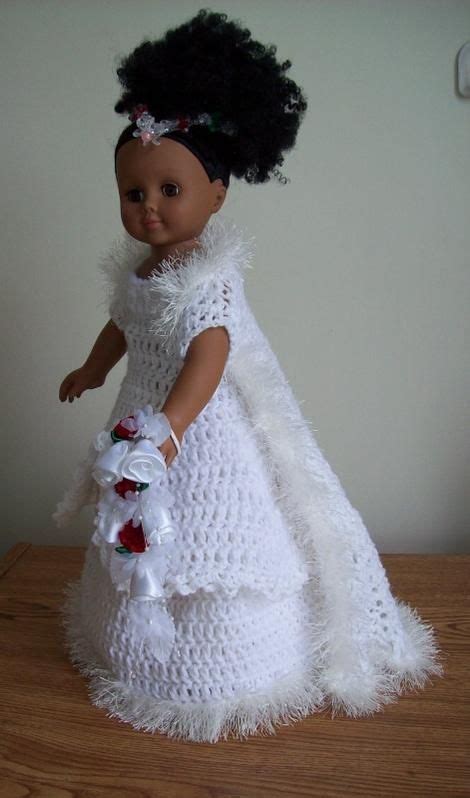 239 free patterns in this section, you can find free doll clothes crochet patterns. Winter Wedding Dreams -18" doll Image Intense - Free ...