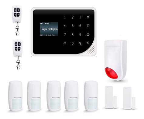 alarma casa inalambrica gsm wifi completa comercio kit 3 oy u s 375 00 en mercado libre