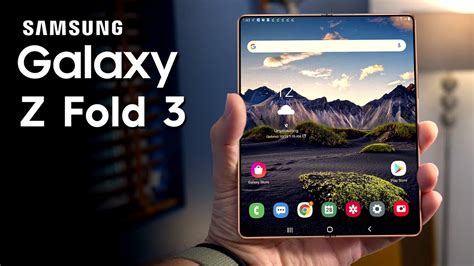 The samsung galaxy z fold3 has just been unveiled at today's galaxy unpacked event. SAMSUNG GALAXY Z FOLD 3 - More Specs Revealed! - YouTube