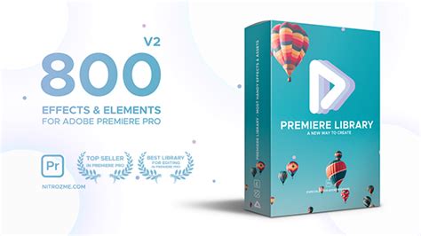 Want to add some motion graphics to your videos — without after effects? VIDEOHIVE PREMIERE LIBRARY - MOST HANDY EFFECTS - PREMIERE ...