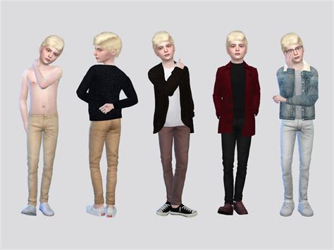 Paco Pants Boys By Mclaynesims At Tsr Sims 4 Updates