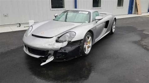 Are You Brave Enough To Buy This Wrecked Porsche Carrera Gt