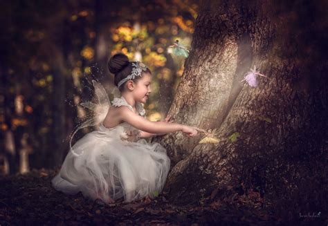 Fairy Tale Little Girl Fairy Composite Fairy Photoshoot Fairy
