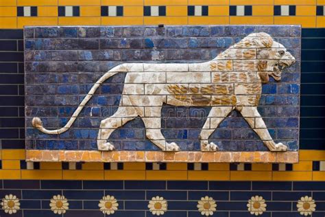 Ishtar Gate Babylonian Mosaic Stock Photo Image Of Babylon Lapis
