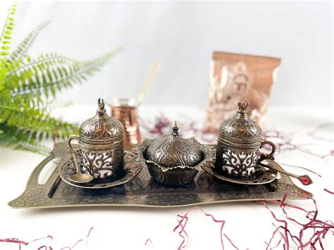 Luxury Piece Ottoman Style Turkish Coffee Espresso Set Etsy