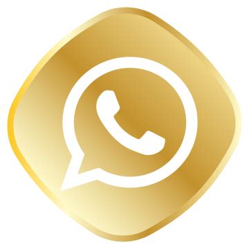 Whatsapp Vector Hd PNG Images Golden Whatsapp Icon Whatsapp Logo