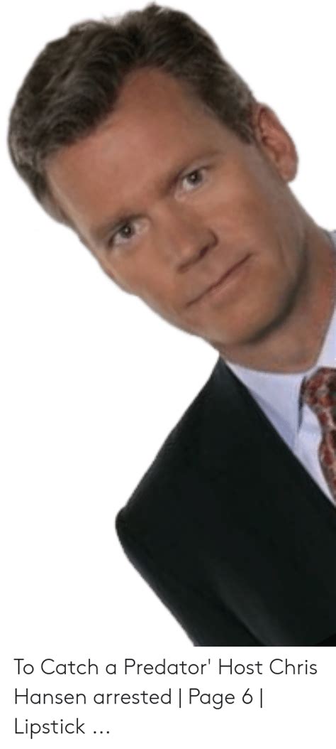 Chris hansen to catch a predator television show journalist, others transparent background pony team fortress 2 comics butterfly knife, chris hansen background transparent background png clipart. To Catch A Predator Meme