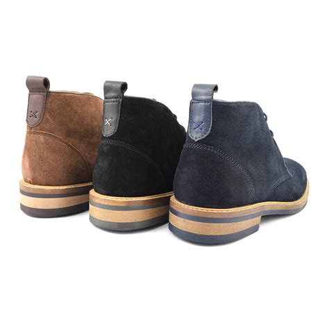 buy mens brown suede desert boots gucinari design