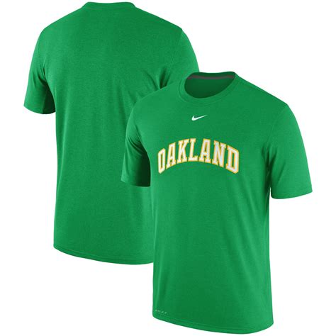 Oakland Athletics Nike Batting Practice Logo Legend Performance T Shirt