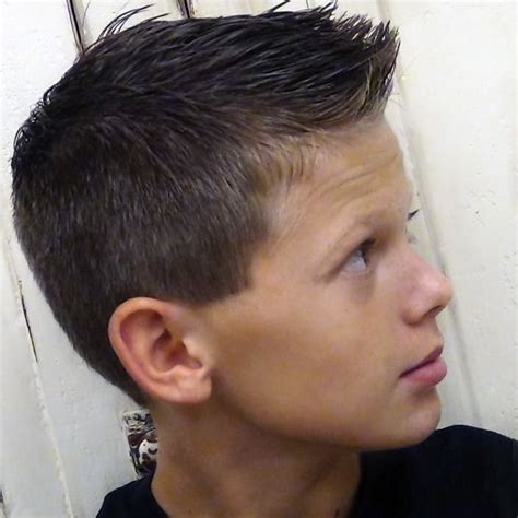 Short style Pompadour Hairdo for Children | Boy hairstyles ... He is first seen in chapter 2.