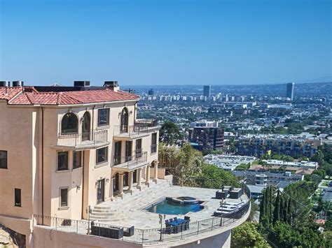 Luxury Gated Hollywood Hills View Estate With Heated Pool