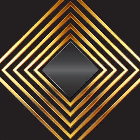 Gold Diamond Frames 679008 Vector Art At Vecteezy