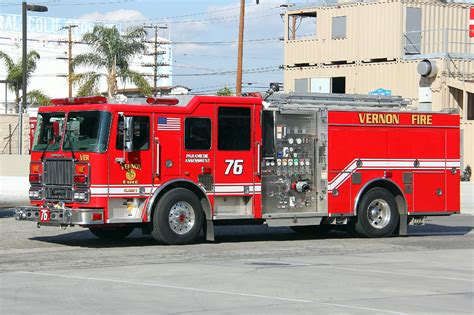 As of october 21, 2020, the city of vernon transitioned all fire protection, paramedic and incidental services to the consolidated fire protection district of los angeles county. CA, Vernon Fire Department