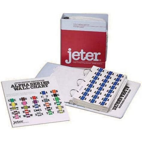Jeter Series 0200 Alpha Labels