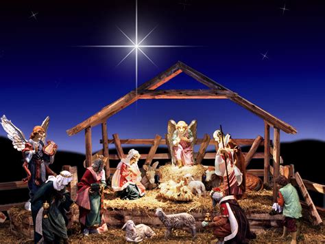 69 Nativity Scene Background Wallpapersafari