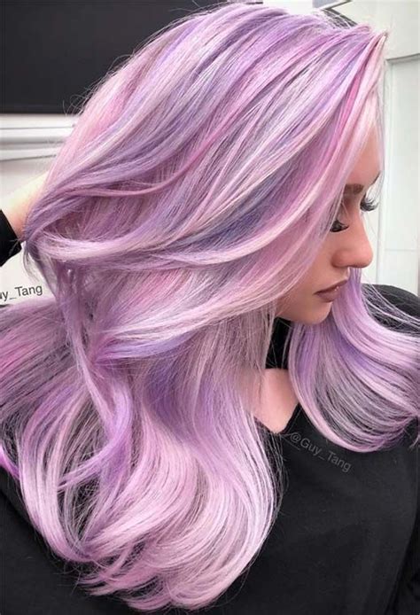 55 Dreamy Lilac Hair Color Ideas Lilac Hair Dye Tips Glowsly Lilac