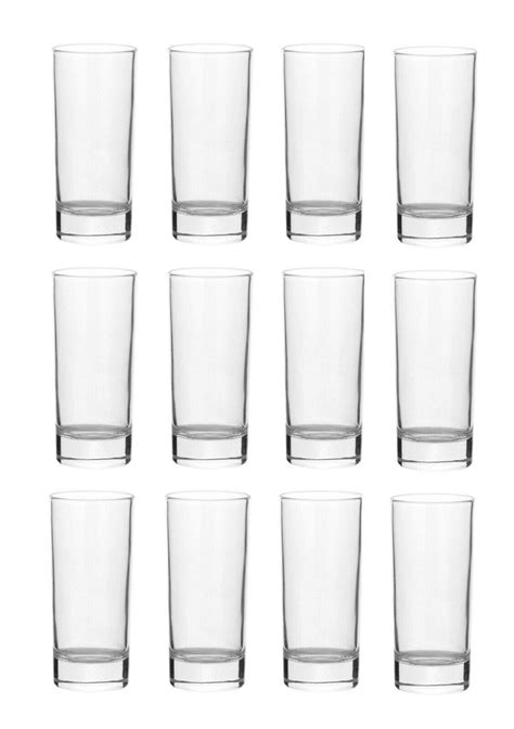 6 Or 12 Highball Tumbler Glasses Tall Long Water Juice Hi Ball Glass