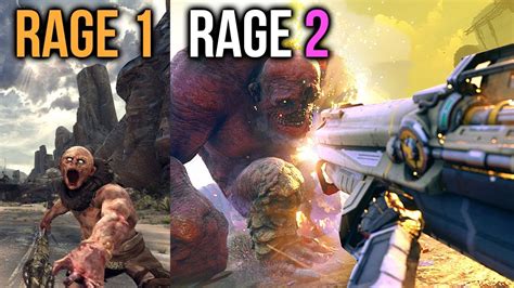 Rage 2 Vs Rage 1 Biggest Changes