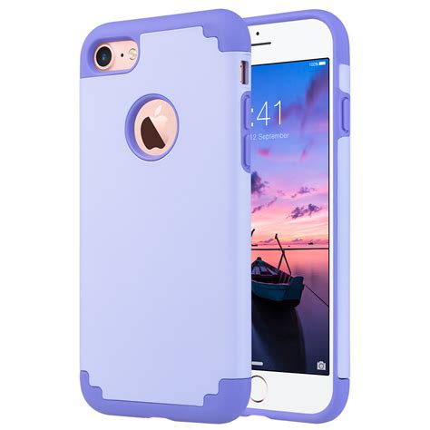 Iphone 7 Case Ulak Slim Dual Layer Protective Case Fit For Apple