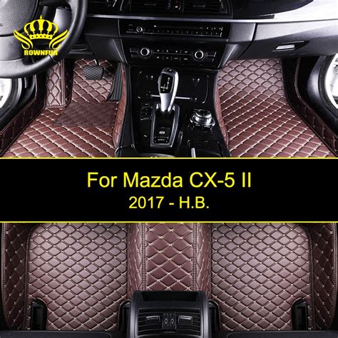 Rownfur Waterproof Car Floor Mats For Mazda Cx 5 Ii 2017 New High