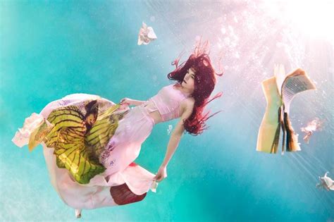 Feline Blushs Wonderland Couture Campaign Offers Underwater Imagery