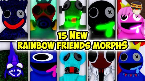 Update How To Get All 15 Rainbow Friends Morphs In Rainbow Friends