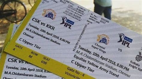 Gsc tickets at rm8 less with this voucher code. IPL 2019 Tickets Pricing and Availability | IPL T20 ...