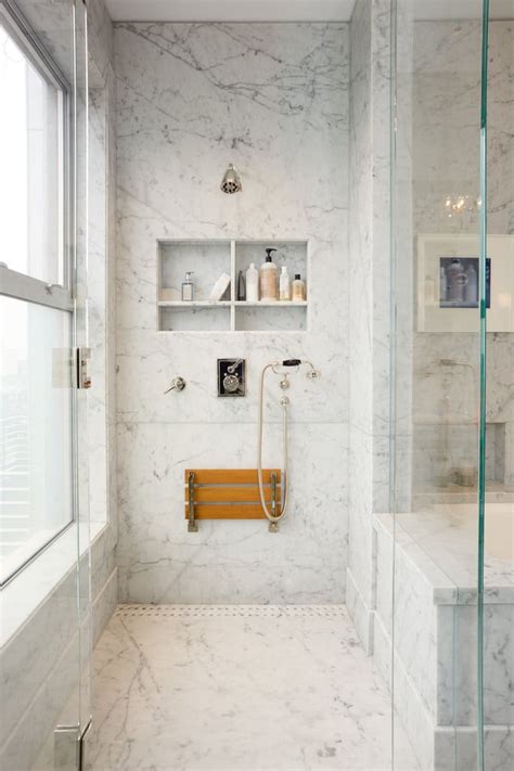 50 Tile Shower Niche Ideas And Shelf Designs For Your Bathroom Planning