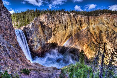 History Of The Grand Canyon Of The Yellowstone My Yellowstone Park