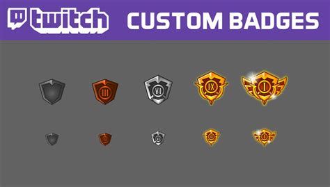 Ogbastudio I Will Create A Unique Custom Sub Badges Twitch For You For