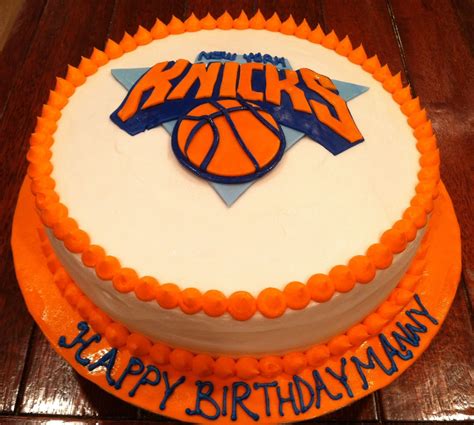 Knicks Cake Cake Cake Decorating Foodie Inspiration