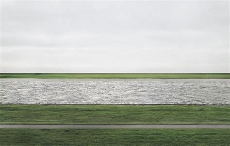 Rhein Ii Andreas Gursky Photograph 1999 Rart