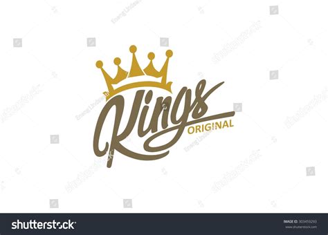 Crown King Typography Stock Vector Royalty Free 303459293 Shutterstock