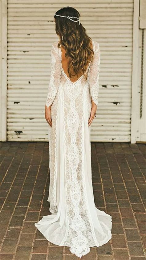63 Stunning Bohemian Wedding Dresses To Make A Statement