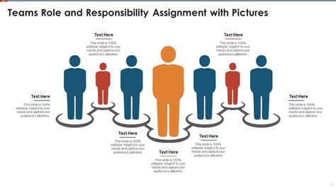 Teams Role And Responsibility Assignment With Pictures Infographic