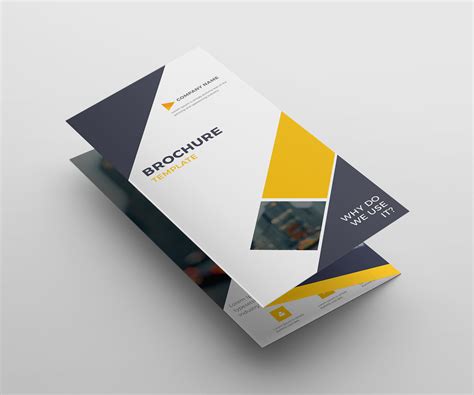 Tri Fold Brochure Template On Behance