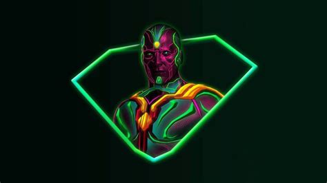Free Download Neon Avengers 1920x1080 Desktop Wallpapers Based On