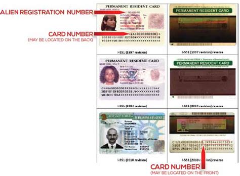 Alien number on a green card: Types de documents d'immigration - Massachusetts santé ...