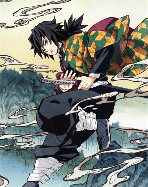 Voir plus d'idées sur le thème demon slayer, fond d'ecran dessin, fond d'écran téléphone manga. Tomioka Giyu Demon Slayer Cr:tw:@kimetsu_off (avec ...