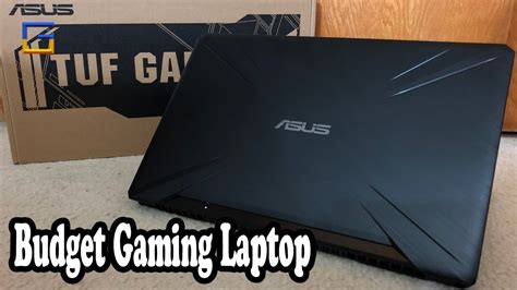 Asus Tuf Fx505dd Gaming Laptop Unboxing And Review Youtube