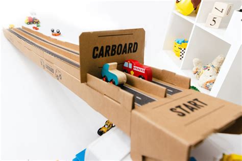 Carboard The Ultimate Cardboard Toy Race Track For Endless Racing Fun