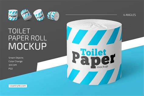 15 Toilet Paper Mockup Psd Free Download Graphic Cloud